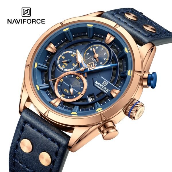 NAVIFORCE Luxury Men’s Chronograph Watch - Image 2