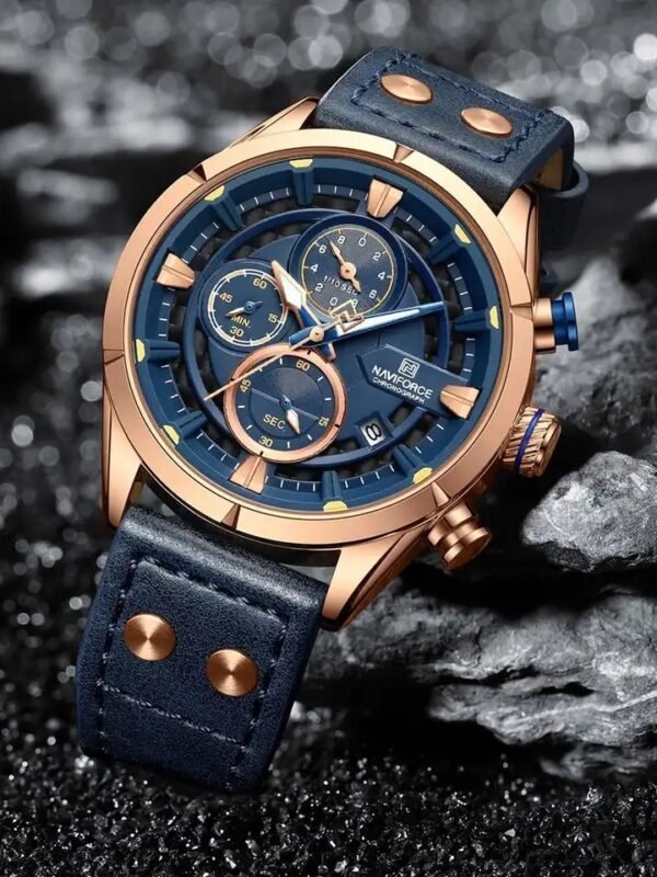 NAVIFORCE Luxury Men’s Chronograph Watch - Image 3