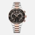 NAVIFORCE Men’s Rugged Silver Chronograph