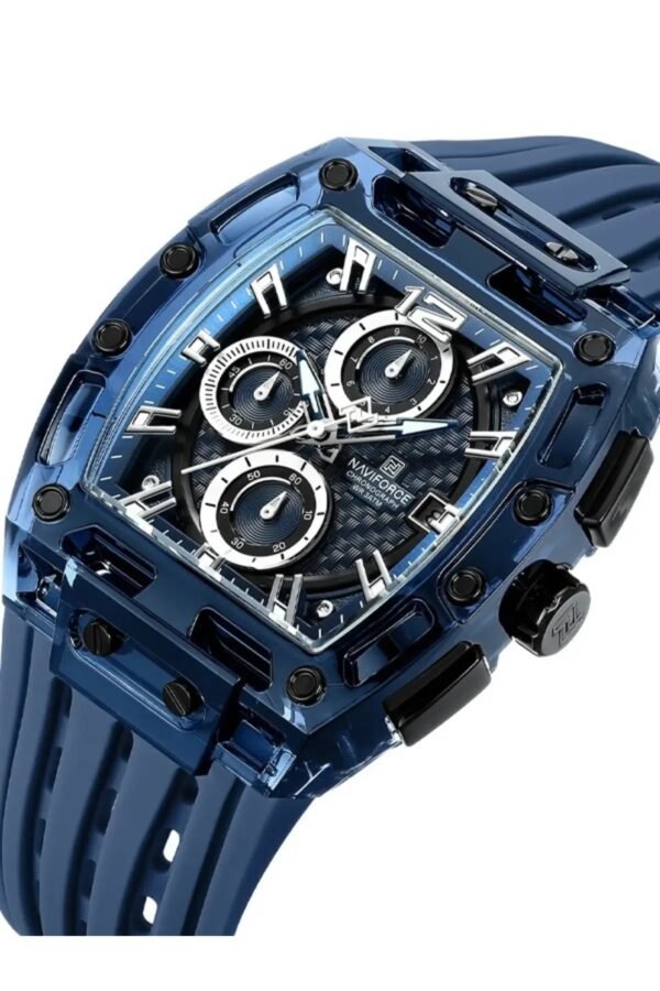 NAVIFORCE Men’s Transparent Luxury Sport Watch - Image 3