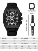 NAVIFORCE NF8038 Luxury Sport Chronograph Watch - Image 4