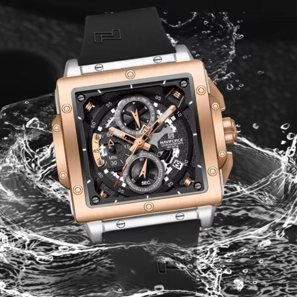 NAVIFORCE NF8035 Men's Military Sport Watch - Image 3