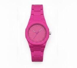 Stealth Edition Minimalist Watch – Sakura Pink Matte Finish