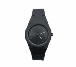Stealth Black Onyx Edition –  Luxury Minimalist Quartz Watch