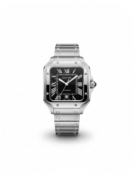 Cartier Santos – Classic Roman Dial Steel Watch