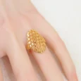 Gold Alternative Ring Passion Engraving