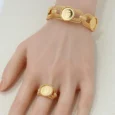Asura alloy rings with a band