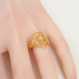 Glory Window Gold Alternative Ring