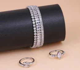 Silver tennis bracelet designs