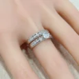Tunes Silver Zircon Ring