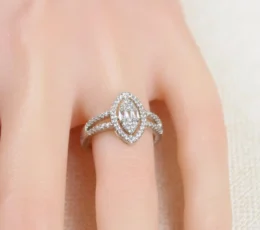 Silver Eye Gold Alternative Ring