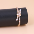 Diamond touch gold alternative bracelet