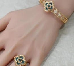 Marble Green Nile Rose Bracelet