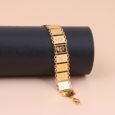 Gold Spike Bracelet, Square Shape