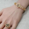 Cardamom Seed Bracelet with Ring