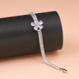 Diamond Flower Gold Alternative Bracelet