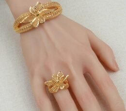 Beauty Flower Gold Alternative Set