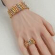 Elegant Crystal Gold Alternative Set