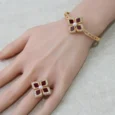 Amazon Rose Burgundy Bracelet