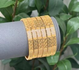 Gold-plated alternative bangles