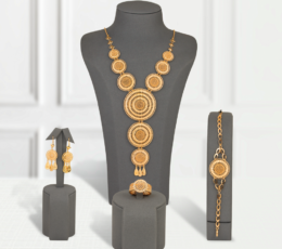 Gold Alternative Set, Jaber Royal Chair