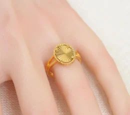 Sun Treasures Gold Substitute Ring