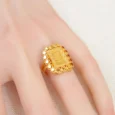 Rose Crown Gold Alternative Ring
