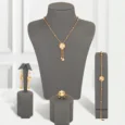 Gold Plated Hexagonal Glitter Set