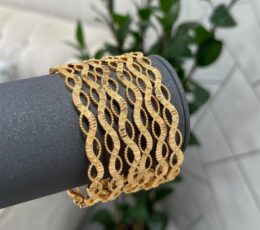 Wave Bangles, An Alternative To Gold | Price Per Unit