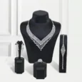 Diamond Waterfall Gold Plated Alternative Set