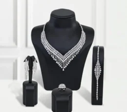 Diamond Waterfall Gold Plated Alternative Set