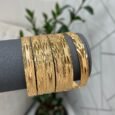 Gold Engraved Bangles | Price Per Unit