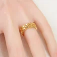  Gold Alternative Ring, Circles of Elegance
