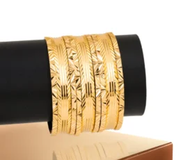 8 Sparkling Glitter Collection Bangles