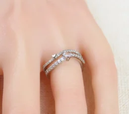 Moon Touch Gold Alternative Ring