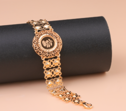 Gold Alternative Bracelet, Timeless Engravings