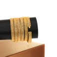Glittering Gold Alternative Bangles | Price Per Unit