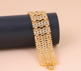 Gold Alternative Bracelet - A Touch of Luxury