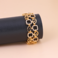 Luxury square gold alternative bracelet