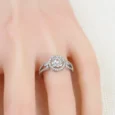 Gold Alternative Ring, Perfection Shine