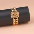 Gold alternative bracelet flower