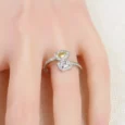 Gold Substitute Ring, Color Radiance