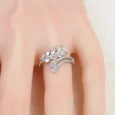 Zircon Gold Alternative Rings