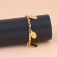 Gold alternative spike bracelet