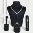 Gold Alternative Set Silver Snake