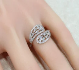 Silver Paper Meeting Ring