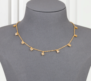 Choker Gold Alternative Teddy Bear