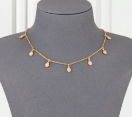 Choker Gold Teardrop Alternative