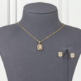 Diamond Zircon Gold Alternative Set