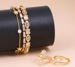 Gold Alternative Beige Bracelets